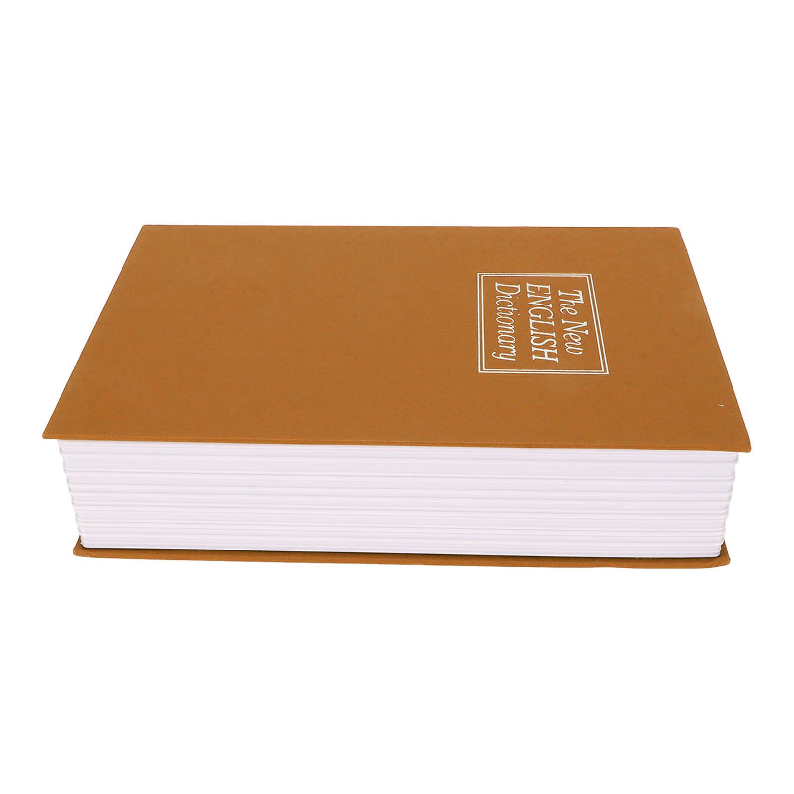 Book Safe Small Diversion Book Safe Storage Lock Box Money Coins Cards Hiding view 4
