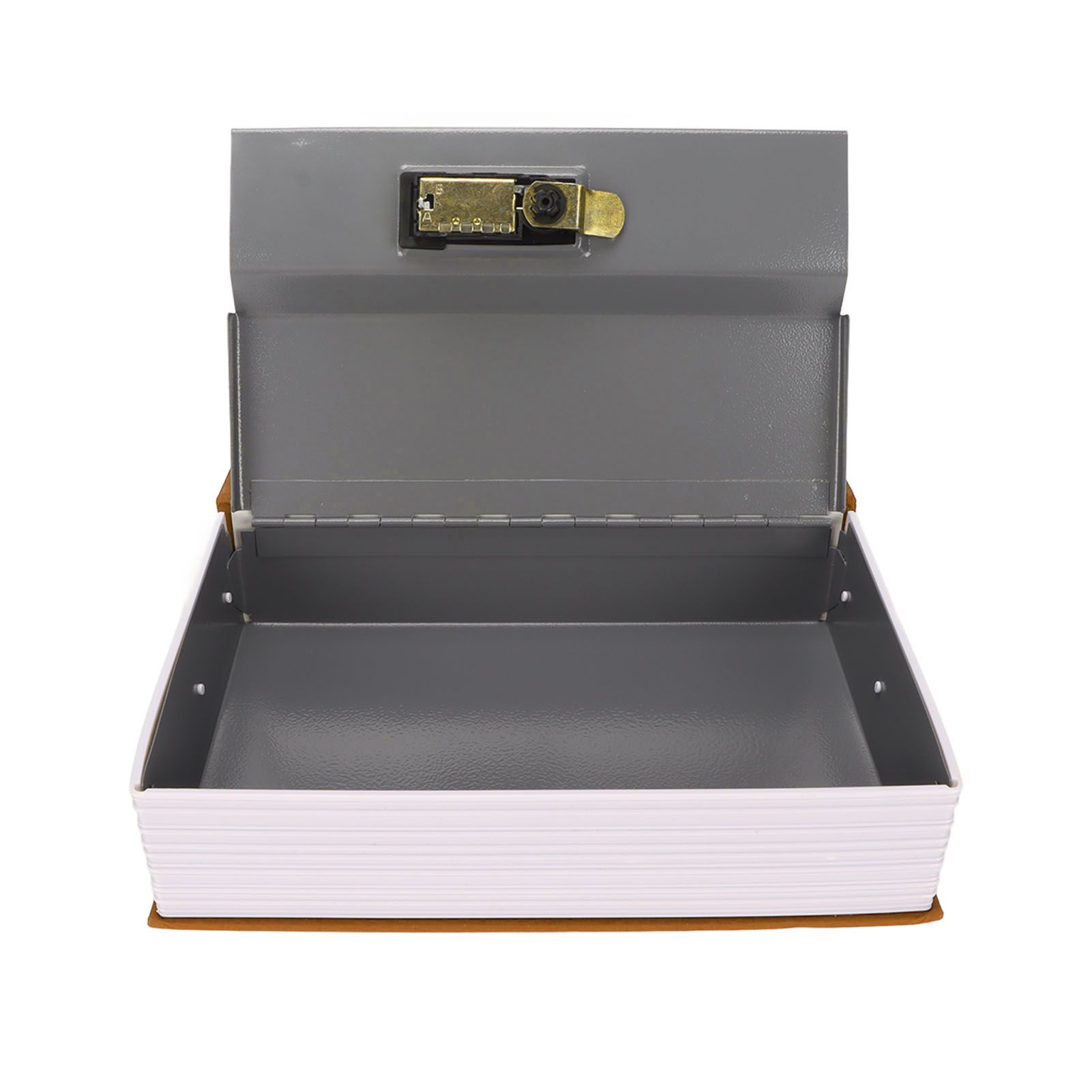 Book Safe Small Diversion Book Safe Storage Lock Box Money Coins Cards Hiding view 7