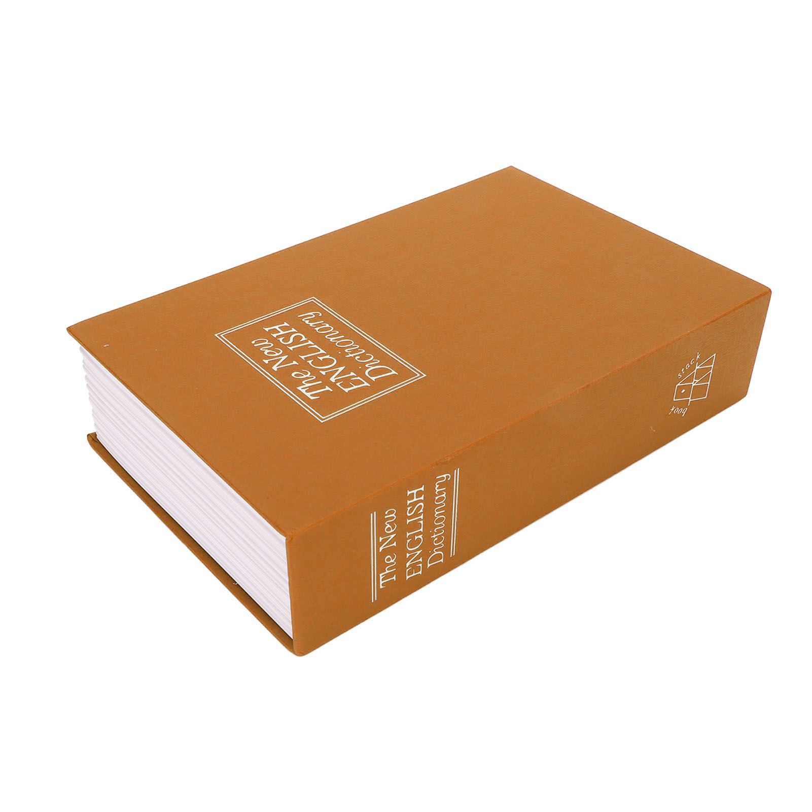 Book Safe Small Diversion Book Safe Storage Lock Box Money Coins Cards Hiding view 9