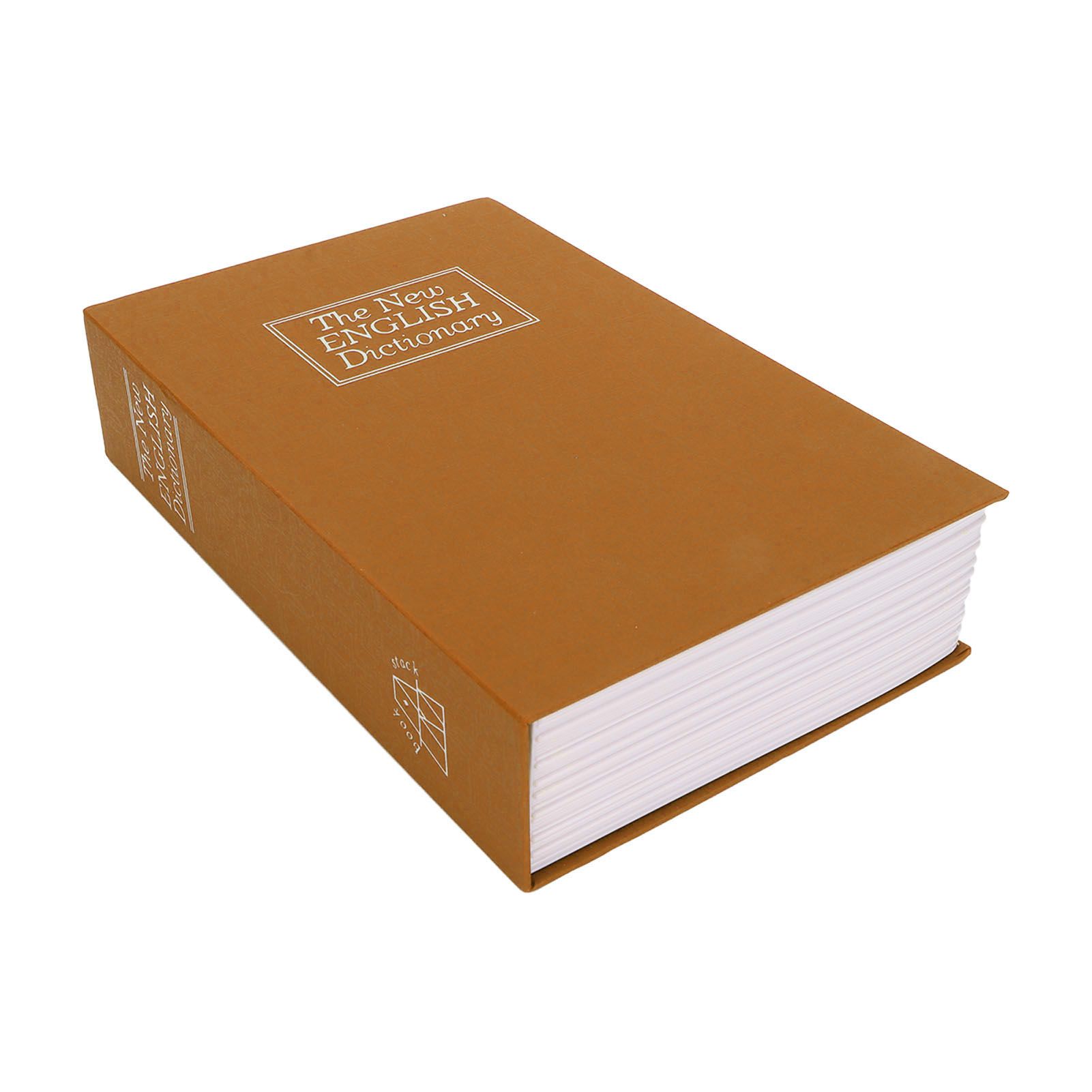 Book Safe Small Diversion Book Safe Storage Lock Box Money Coins Cards Hiding view 10