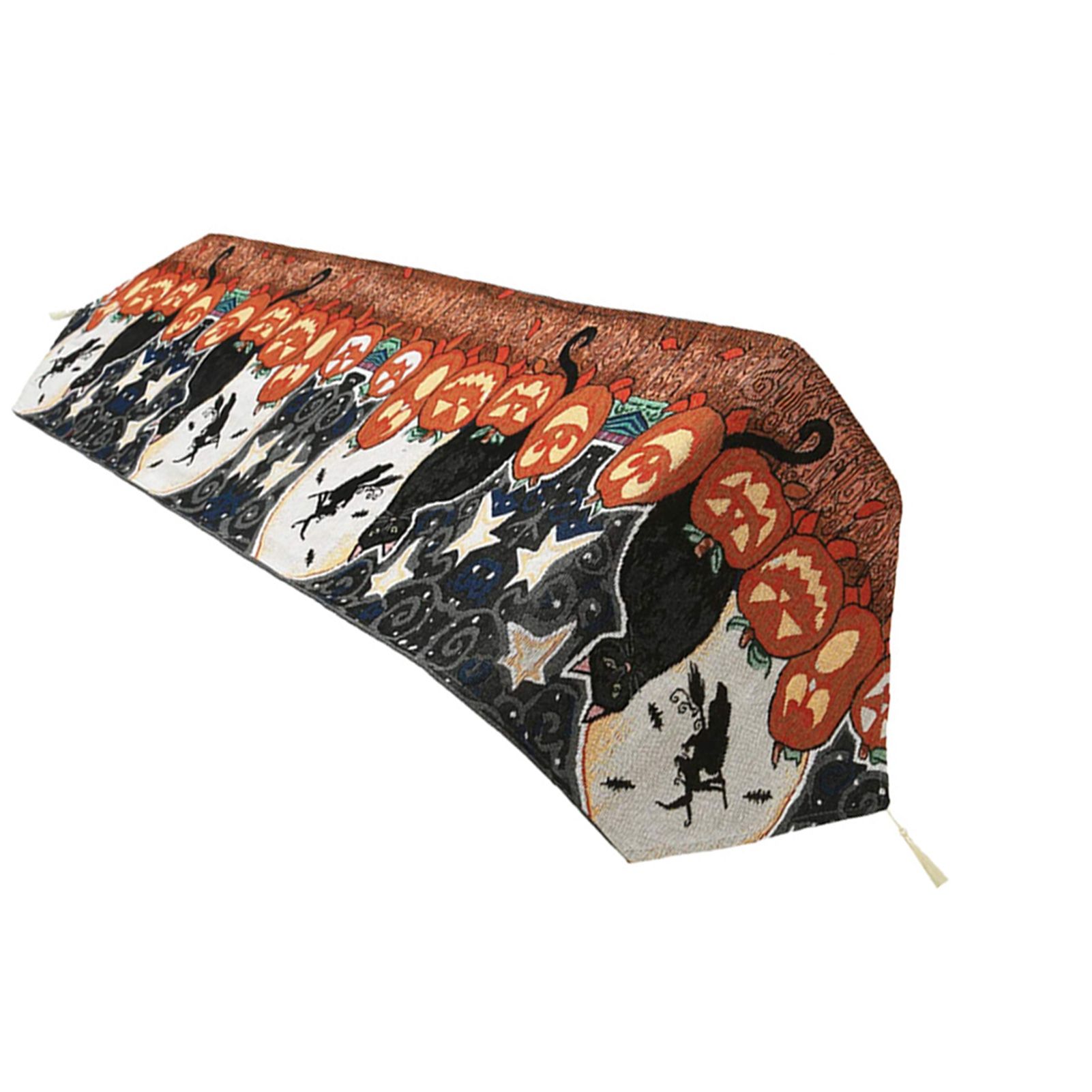 Table Runner Cotton and Linen for Halloween Decorations Home Dining Table 33x180cm view 2