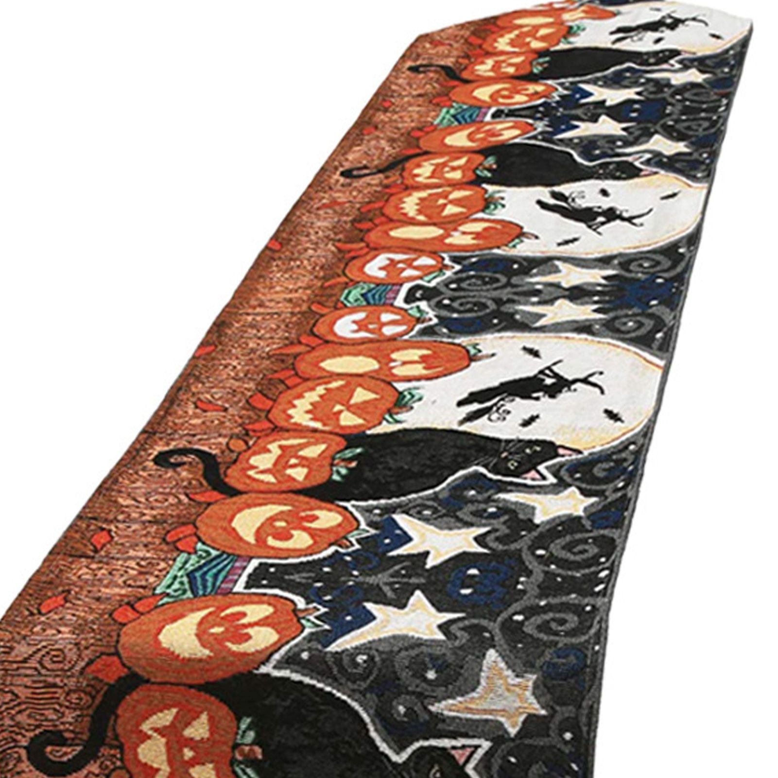 Table Runner Cotton and Linen for Halloween Decorations Home Dining Table 33x180cm view 11