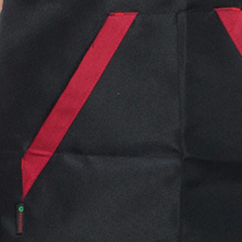 2pcs Chef Waist Apron Soft Moisture Absorbent Breathable Polyester Men's Half view 5