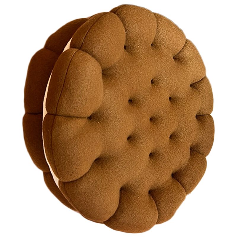Cookie Cushion Cute Soft Breathable PP Cotton Filling Seating Cushion for view 2