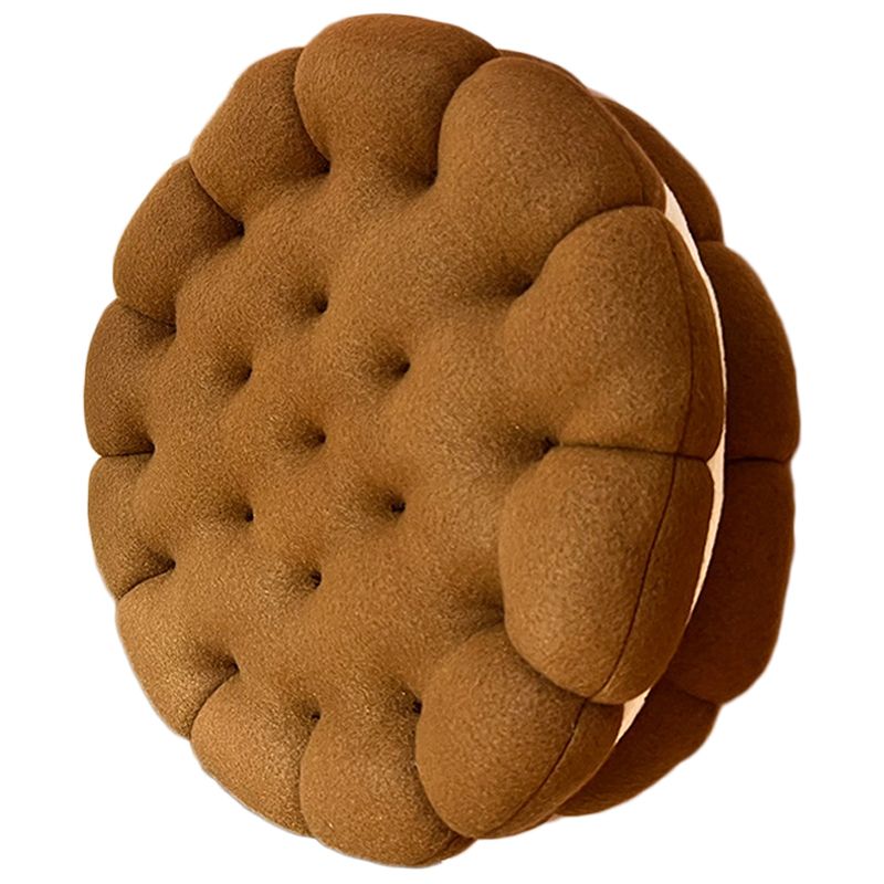 Cookie Cushion Cute Soft Breathable PP Cotton Filling Seating Cushion for view 3