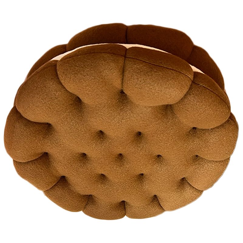 Cookie Cushion Cute Soft Breathable PP Cotton Filling Seating Cushion for view 4