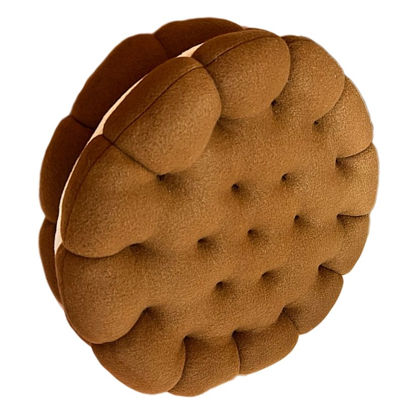 Cookie Cushion Cute Soft Breathable PP Cotton Filling Seating Cushion for view 7