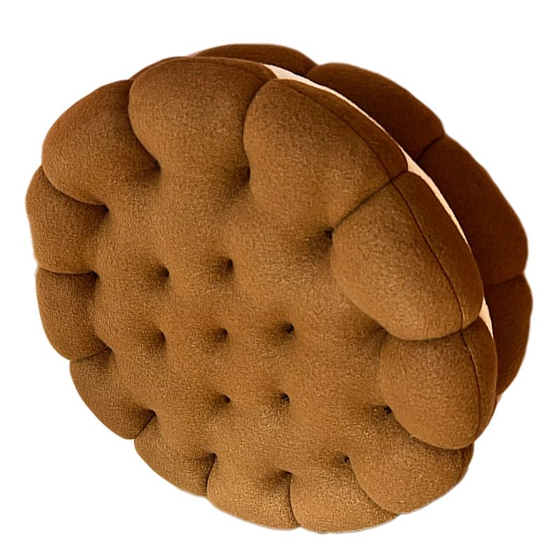 Cookie Cushion Cute Soft Breathable PP Cotton Filling Seating Cushion for view 8