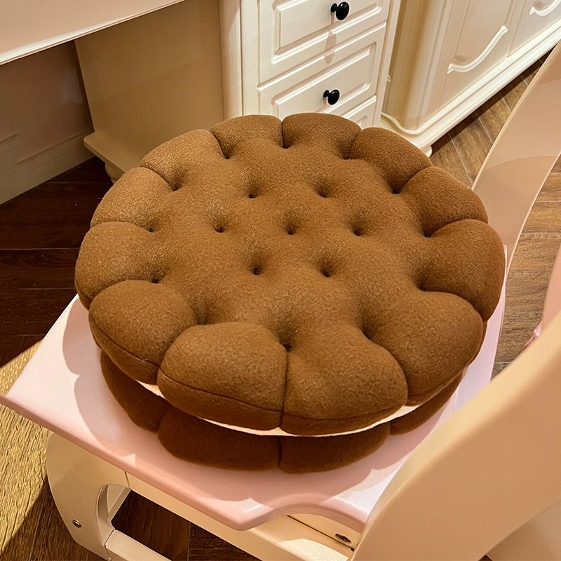 Cookie Cushion Cute Soft Breathable PP Cotton Filling Seating Cushion for view 12