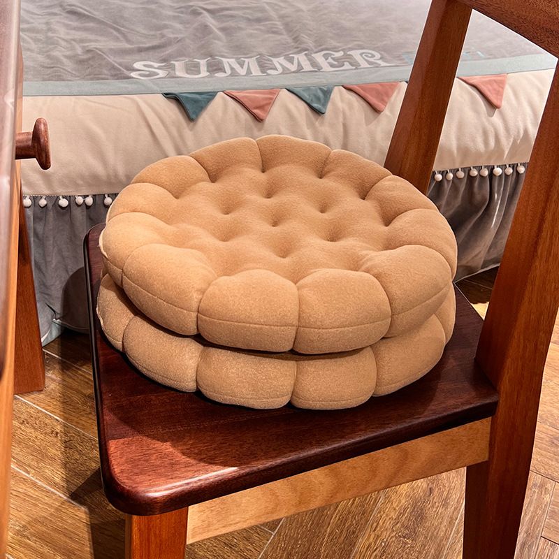 Cookie Cushion Cute Soft Breathable PP Cotton Filling Seating Cushion for view 12