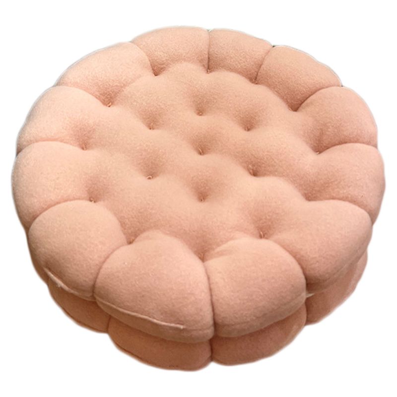 Cookie Cushion Cute Soft Breathable PP Cotton Filling Seating Cushion for — image 1