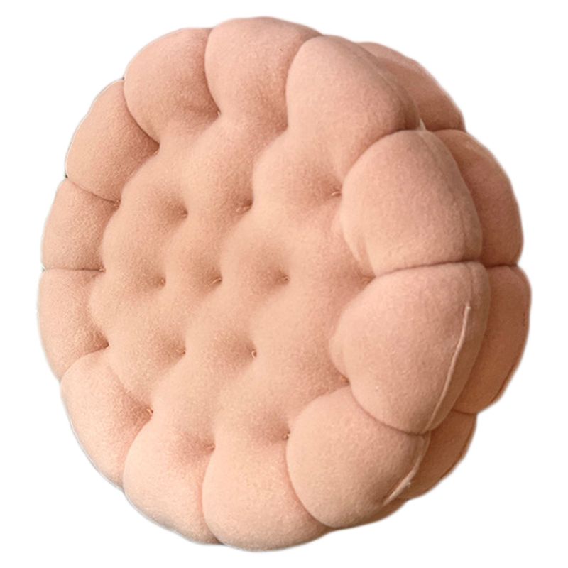 Cookie Cushion Cute Soft Breathable PP Cotton Filling Seating Cushion for view 3