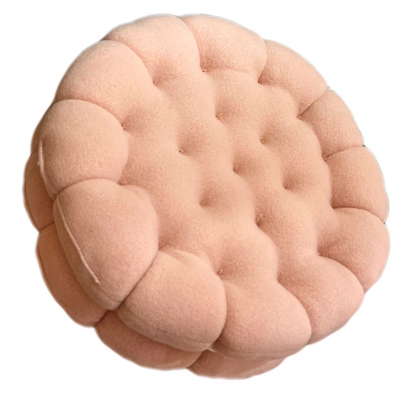 Cookie Cushion Cute Soft Breathable PP Cotton Filling Seating Cushion for view 6