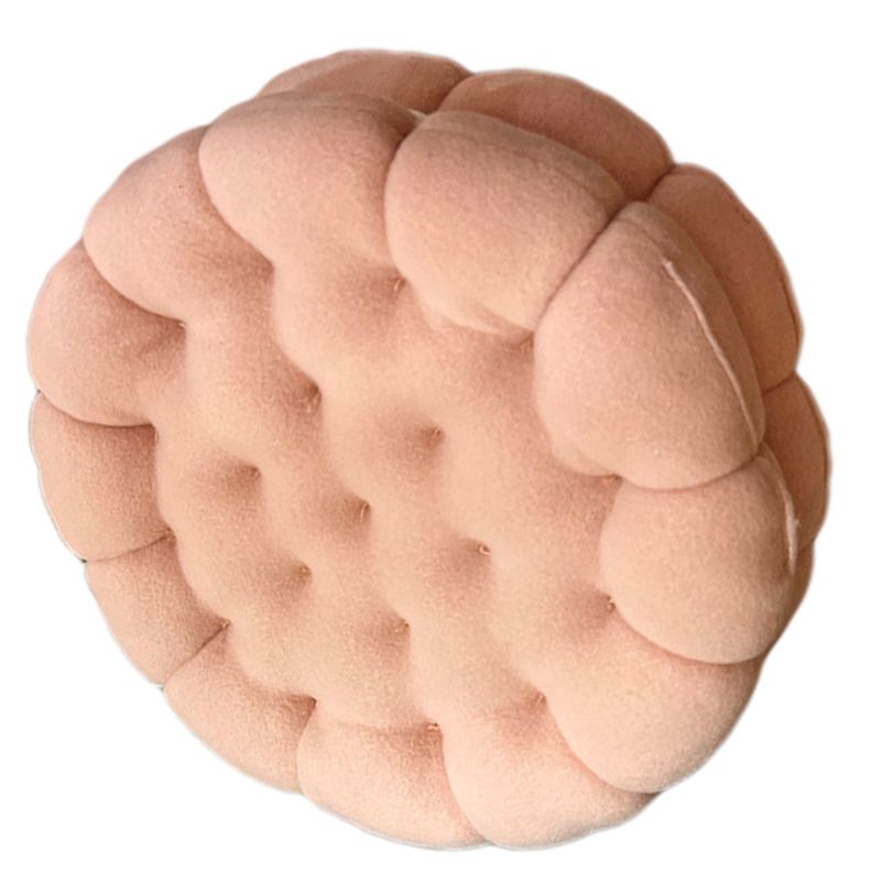 Cookie Cushion Cute Soft Breathable PP Cotton Filling Seating Cushion for view 7