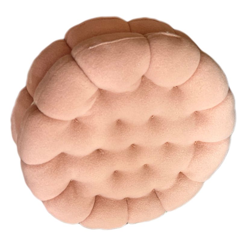 Cookie Cushion Cute Soft Breathable PP Cotton Filling Seating Cushion for view 8