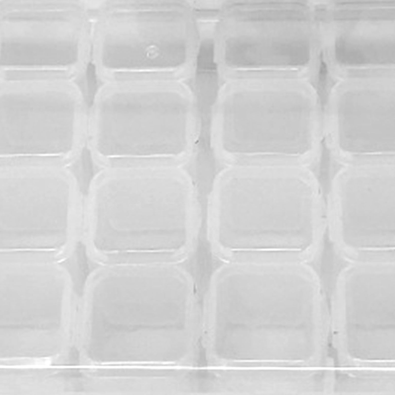 Nail Storage Box 28 Grid Eco Friendly Durable Transparent PP Separate Lid Nail view 8