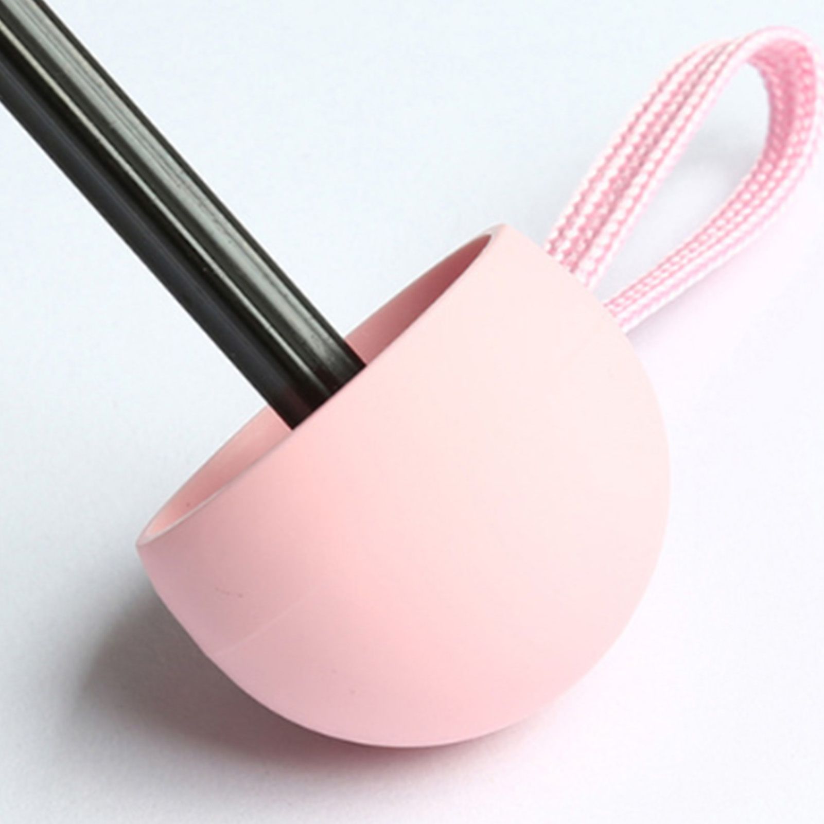 Capsule Umbrella Mini Pocket UV Resistant 2 Use 5 Section 8 Edged Outdoor view 7