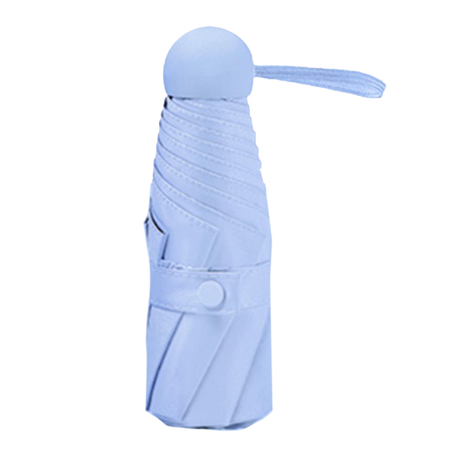 Capsule Umbrella Mini Pocket UV Resistant 2 Use 5 Section 8 Edged Outdoor view 3