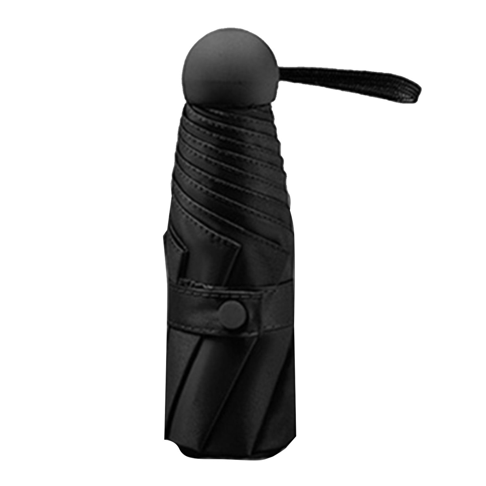 Capsule Umbrella Mini Pocket UV Resistant 2 Use 5 Section 8 Edged Outdoor view 3