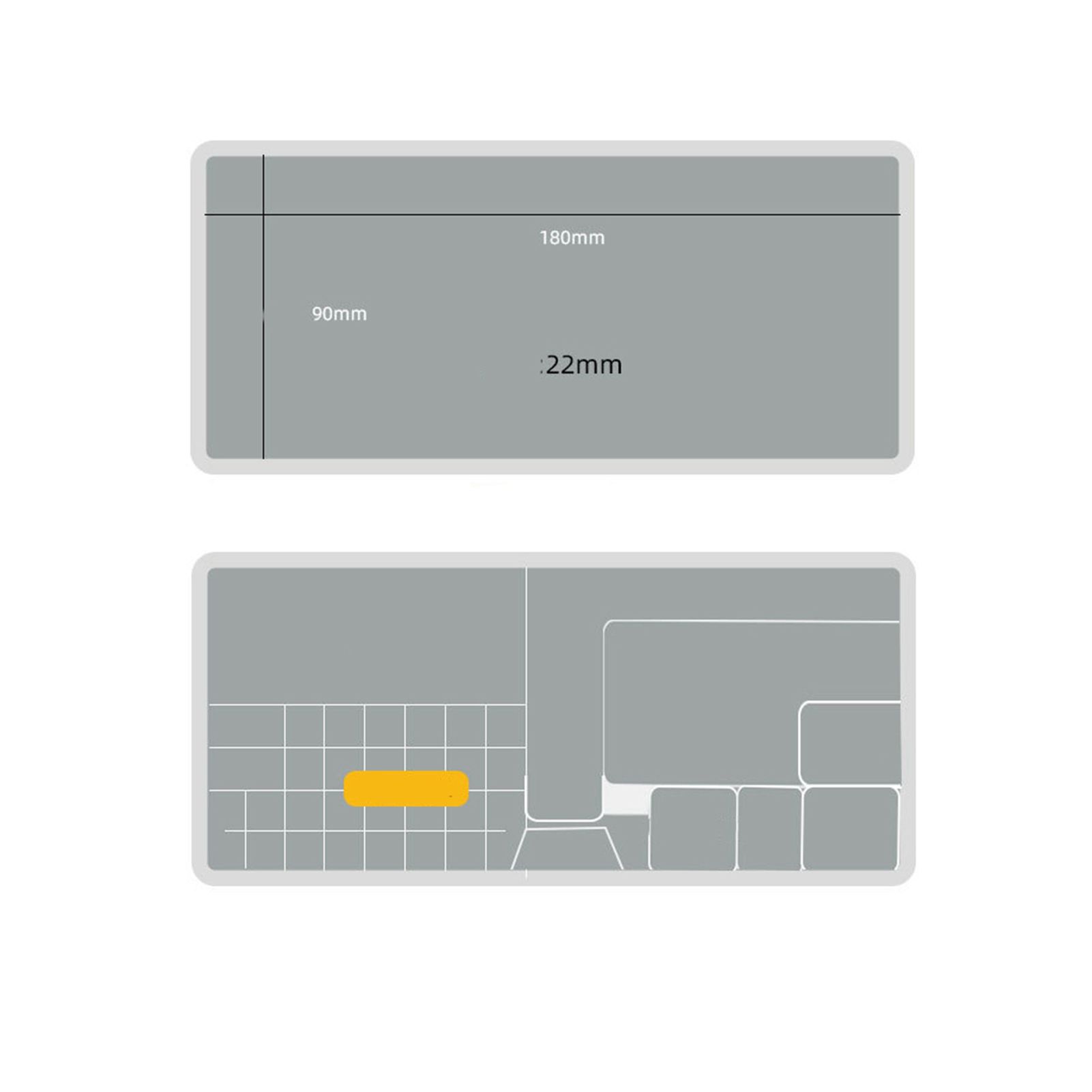 Electronic Components Storage Box Multipurpose Double Layer Rectangular PP view 7