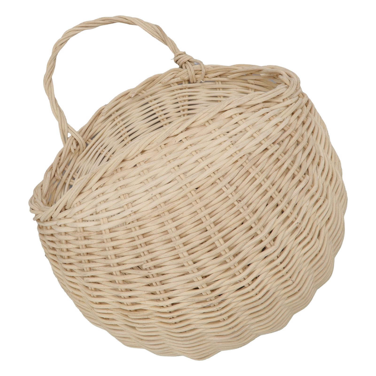 Wall Hanging Rattan Basket Multifunctional Wall Mounted Woven Storage Basket view 8