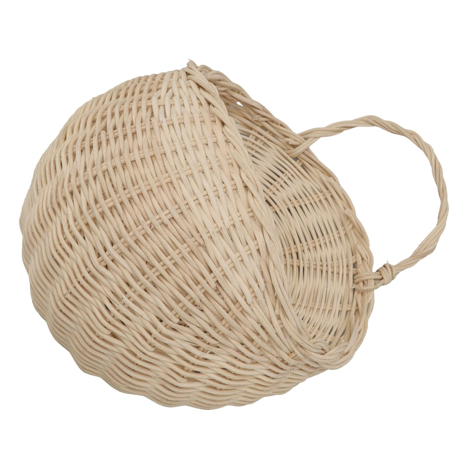 Wall Hanging Rattan Basket Multifunctional Wall Mounted Woven Storage Basket view 9