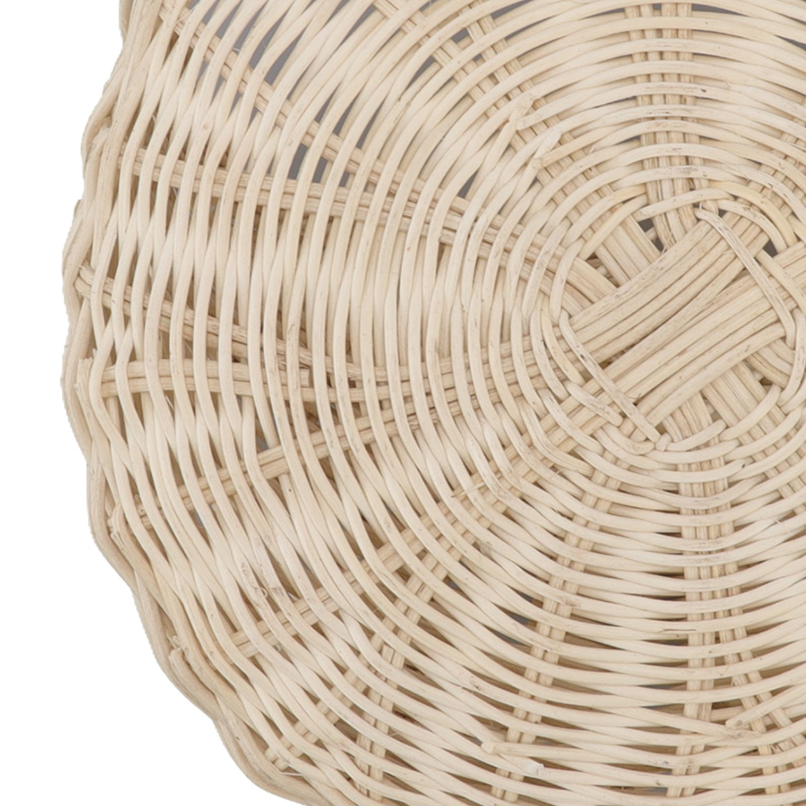 Wall Hanging Rattan Basket Multifunctional Wall Mounted Woven Storage Basket view 13