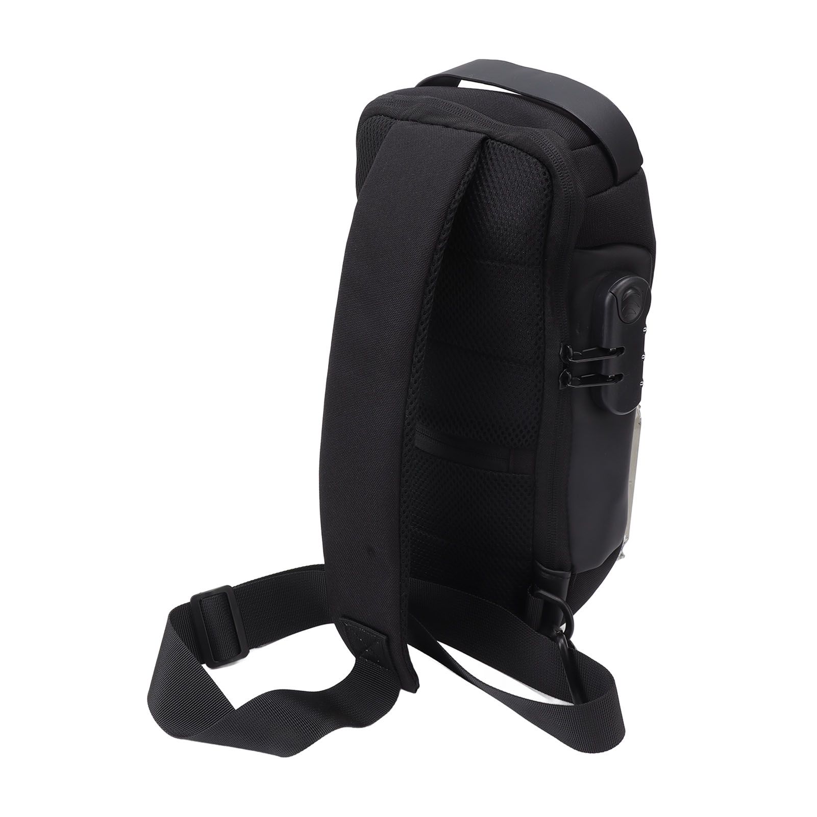 Shoulder Backpack Breathable Large Capacity Lockable Zipper Oxford Cloth view 4