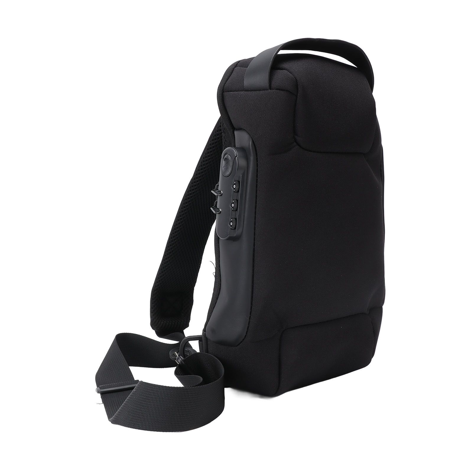 Shoulder Backpack Breathable Large Capacity Lockable Zipper Oxford Cloth view 9