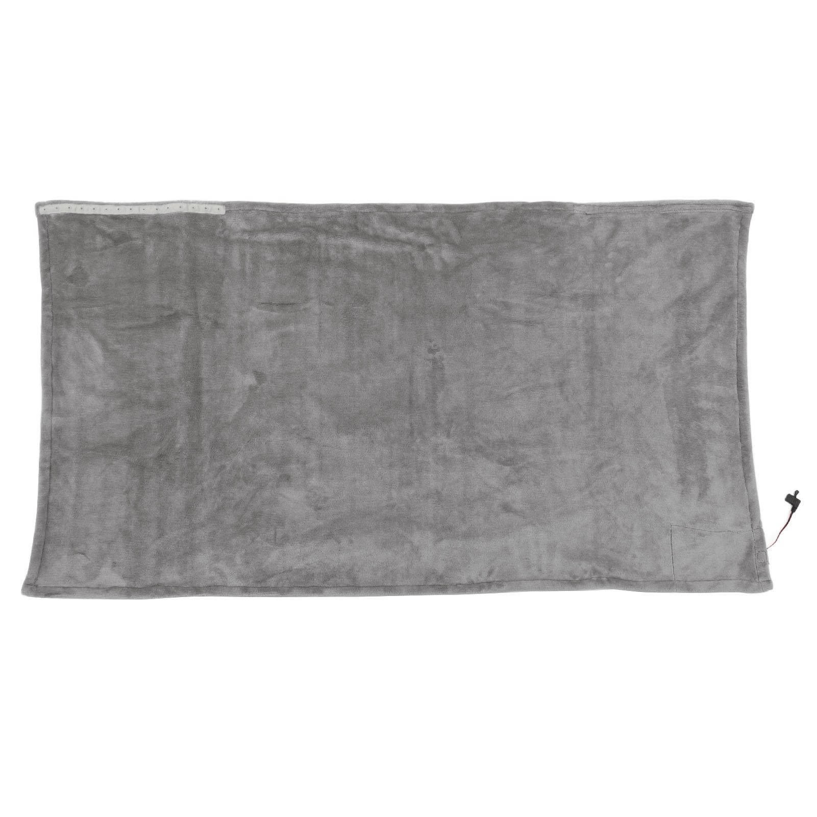 USB Electric Blanket Cozy Soft Portable Temperature Control Machine Washable