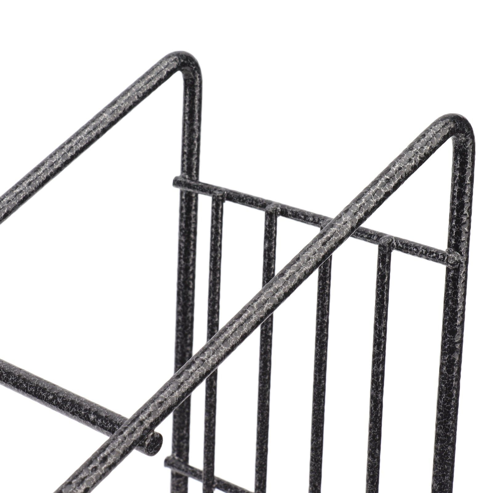 Wire Bottle Holder 4 Compartments Stainless Steel Syrup Bottle Holder Stable view 15