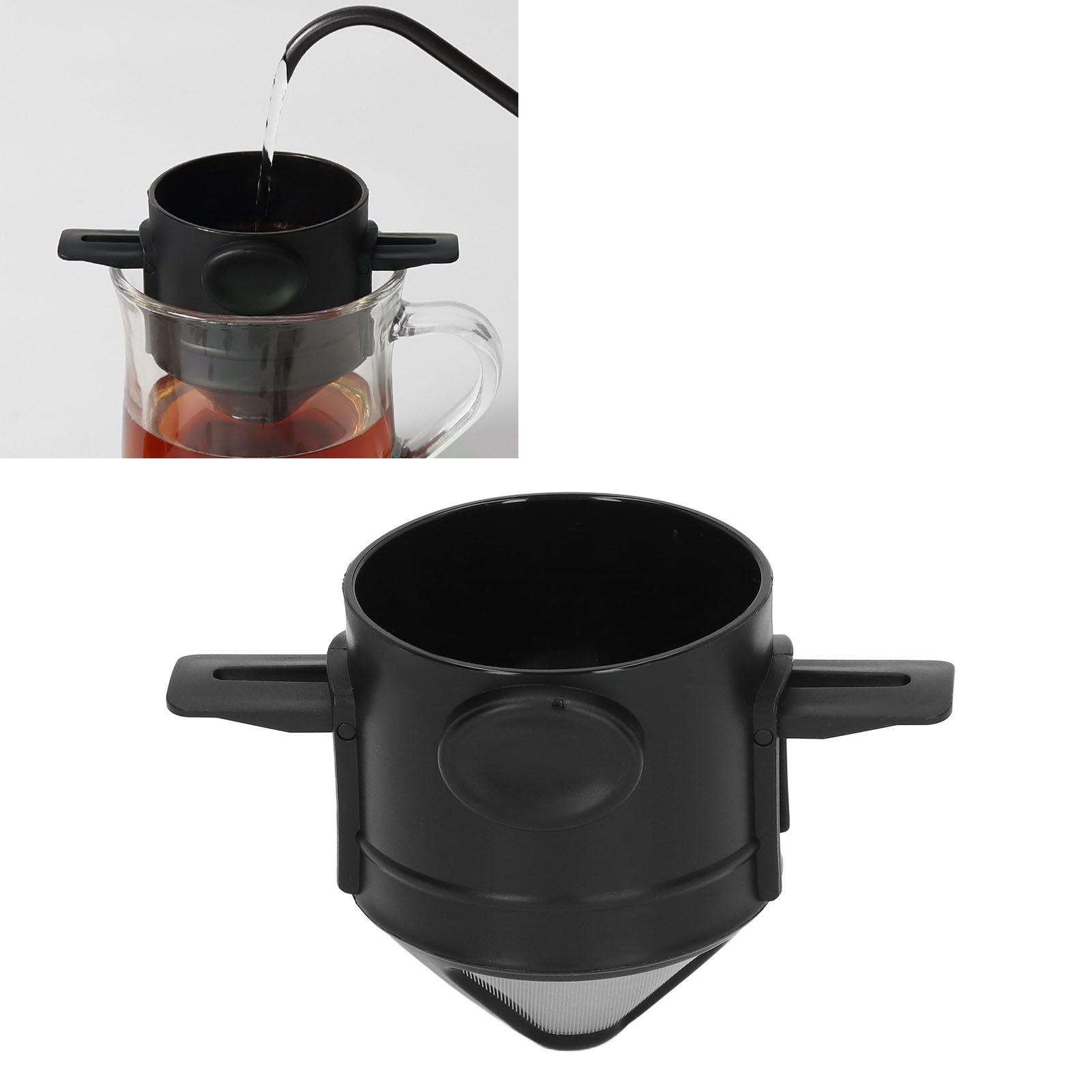 Pour Over Coffee Filter 304 Stainless Steel Reusable Coffee Filter Portable view 11