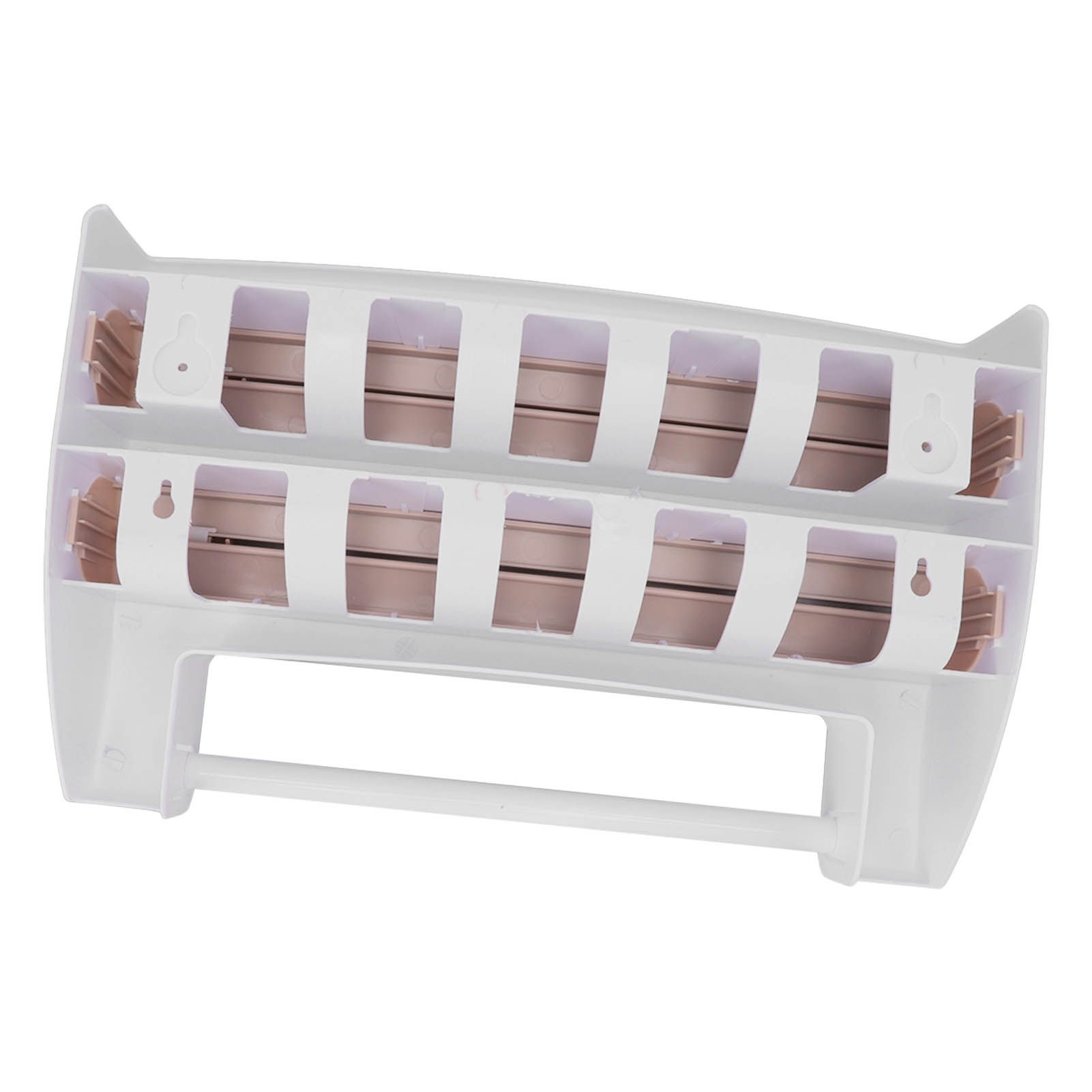 Cling Film Holder Wall Mount Multifunctional Cling Film Cutter with Screws for view 9