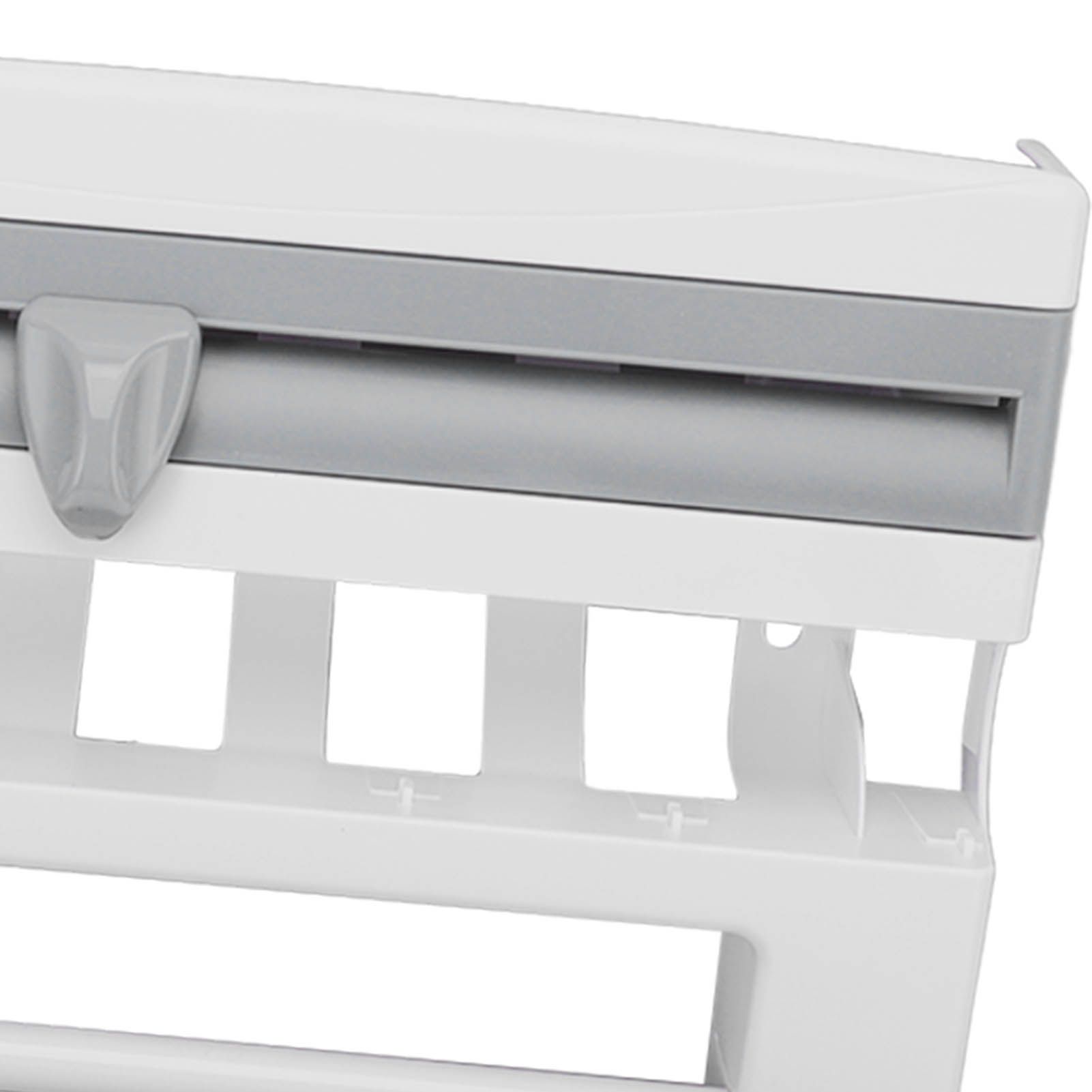 Cling Film Holder Wall Mount Multifunctional Cling Film Cutter with Screws for view 15