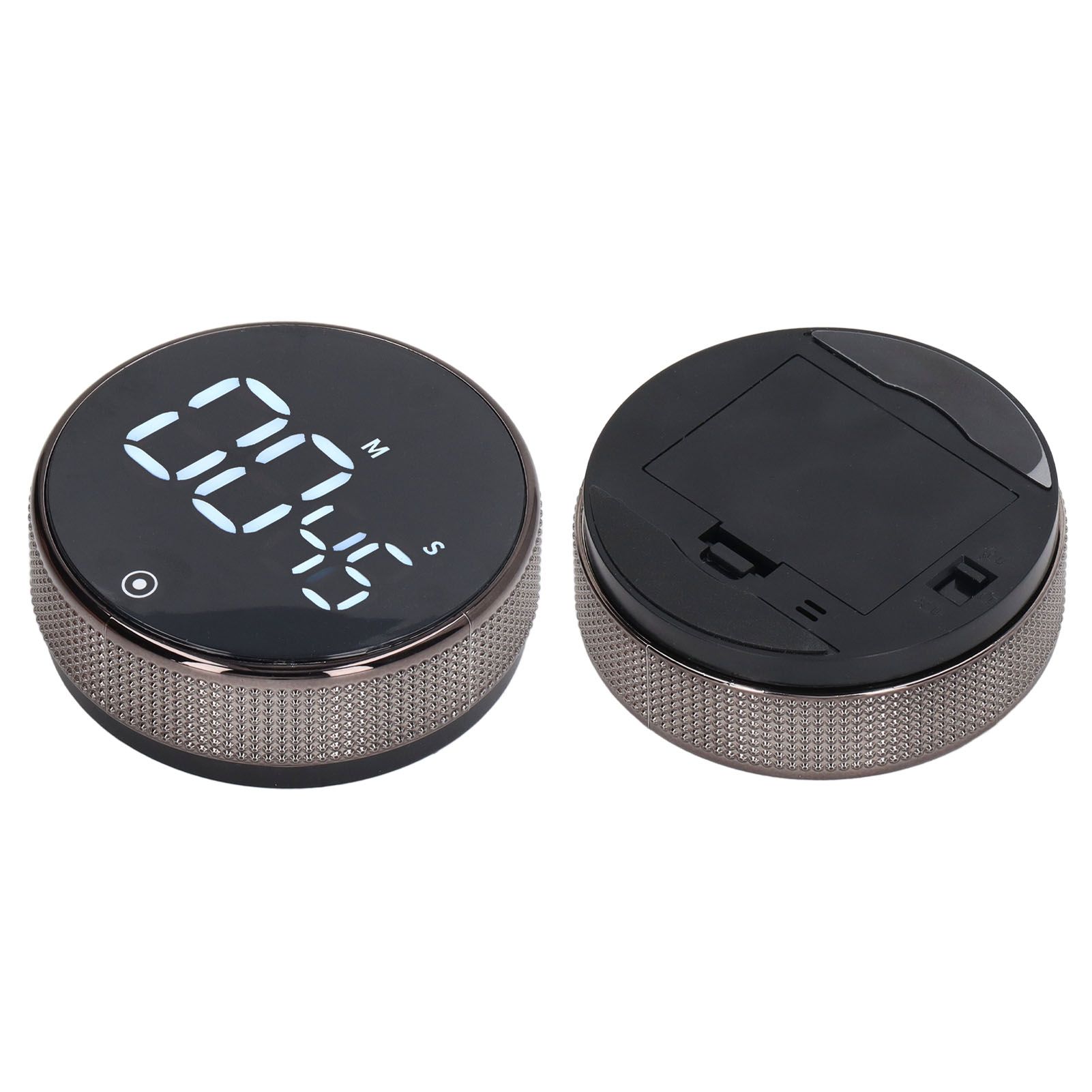 Kitchen Timer Rotating Silent Magnetic Suction Kids Study Timer LED Countdown view 9