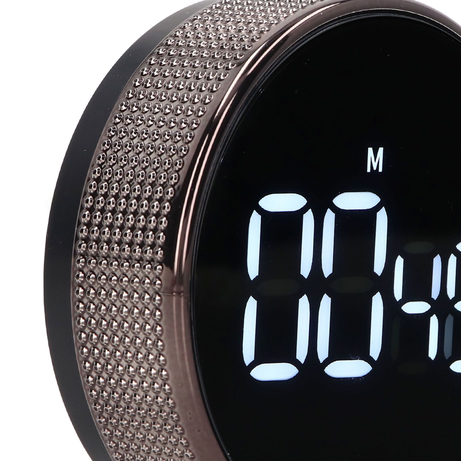 Kitchen Timer Rotating Silent Magnetic Suction Kids Study Timer LED Countdown view 13