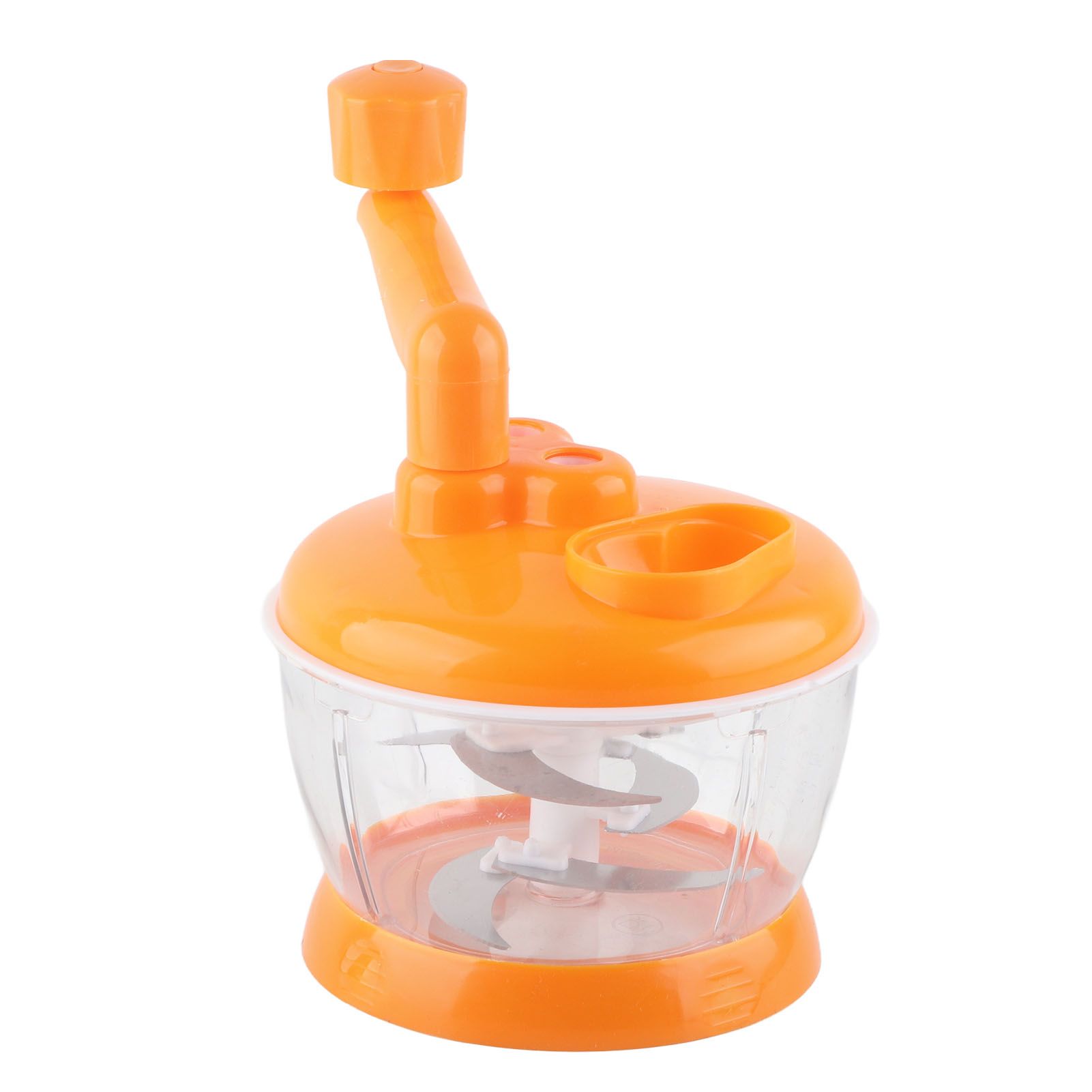 Manual Vegetable Grinder PP Stainless Steel Food Grade Compact Portable Food view 2