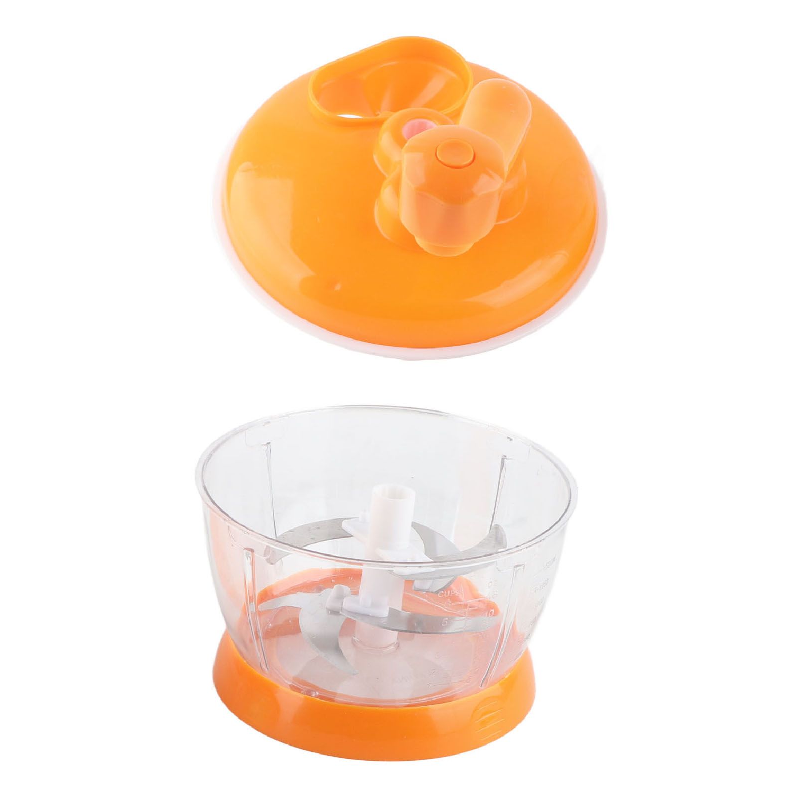 Manual Vegetable Grinder PP Stainless Steel Food Grade Compact Portable Food view 8
