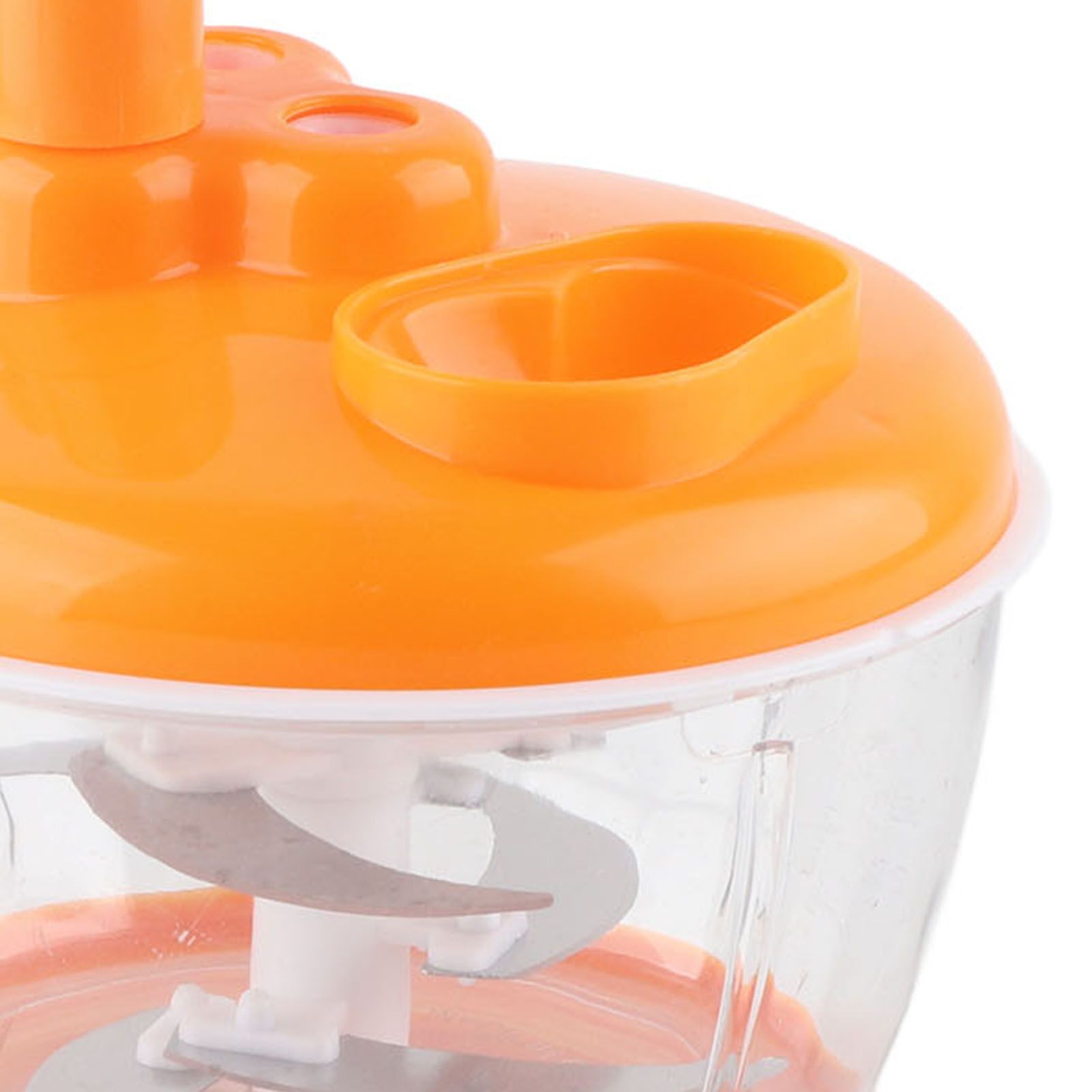 Manual Vegetable Grinder PP Stainless Steel Food Grade Compact Portable Food view 14