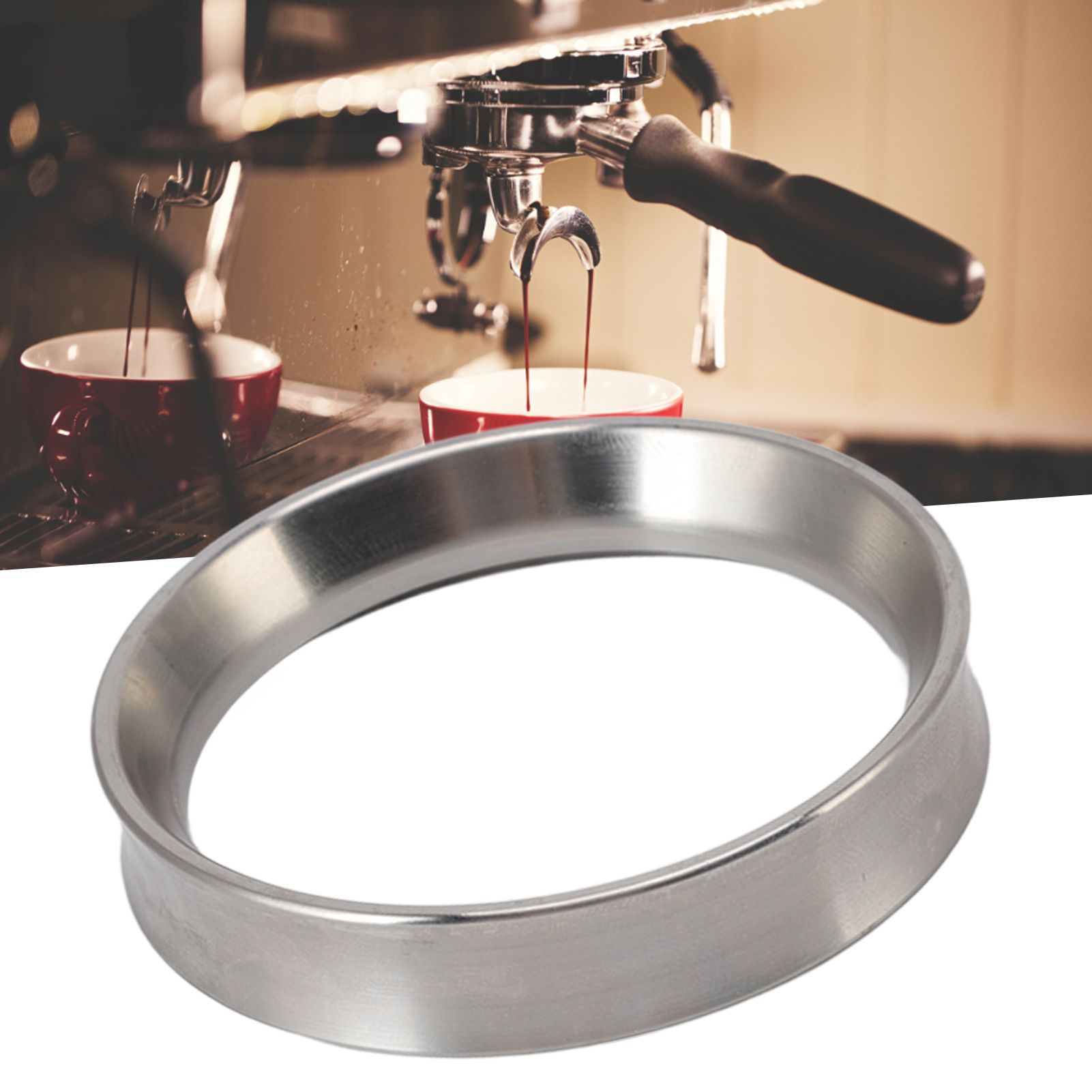 Intelligent Dosing Ring Brewing Bowl Portafilter Magnetic Coffee Powder Dosing view 12
