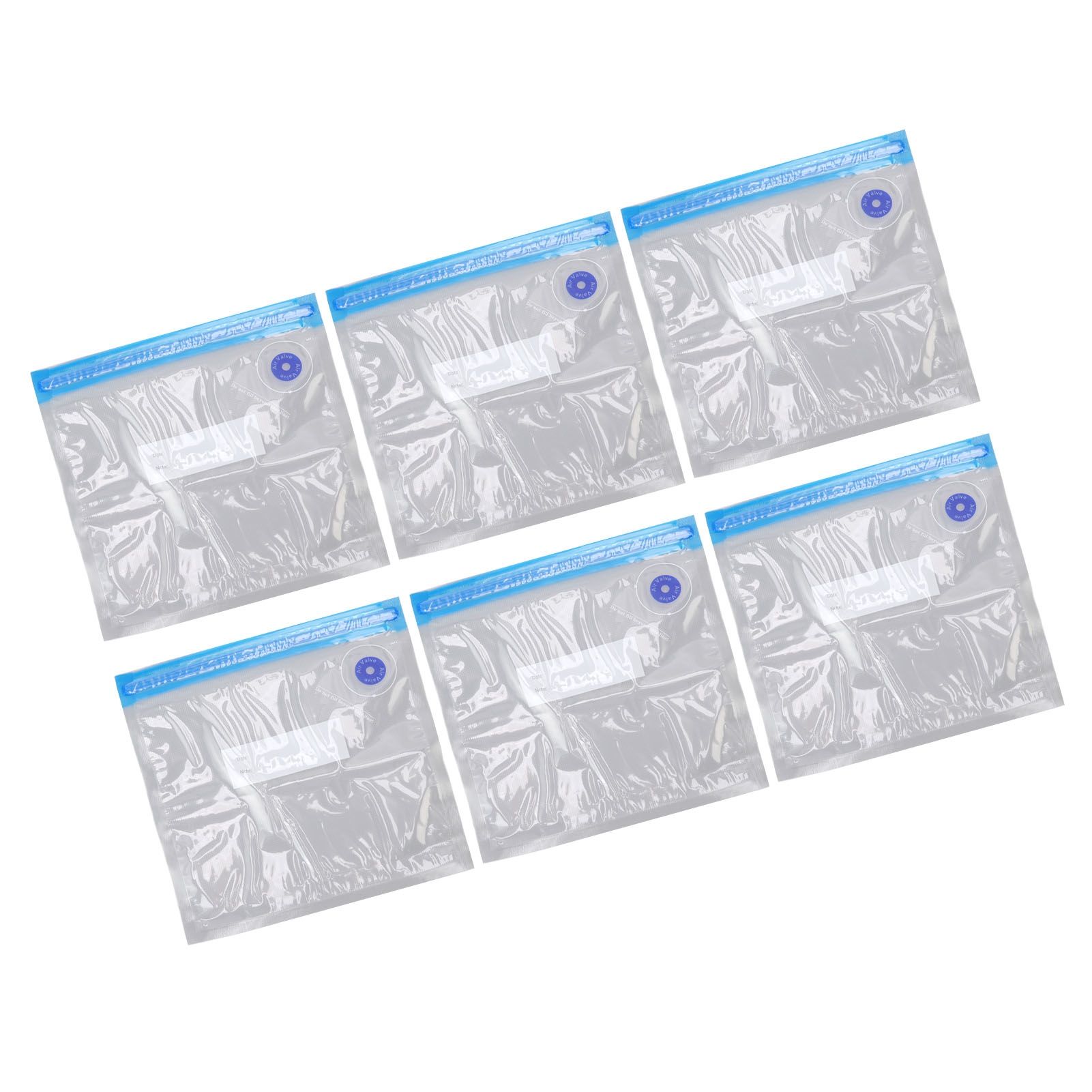 10pcs Food Vacuum Bag 22x21cm Household Thickened Transparent Food Grade view 2