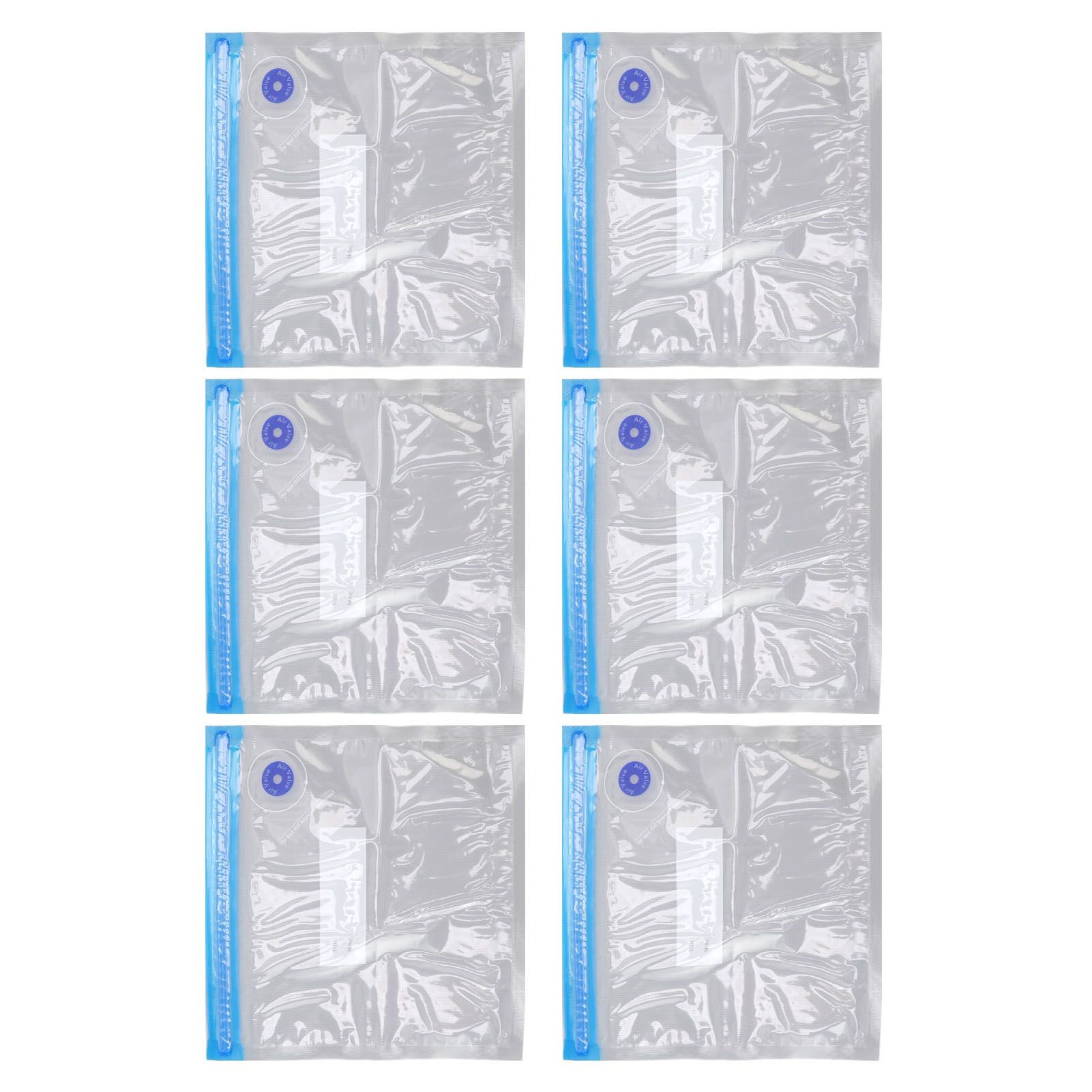 10pcs Food Vacuum Bag 22x21cm Household Thickened Transparent Food Grade view 3