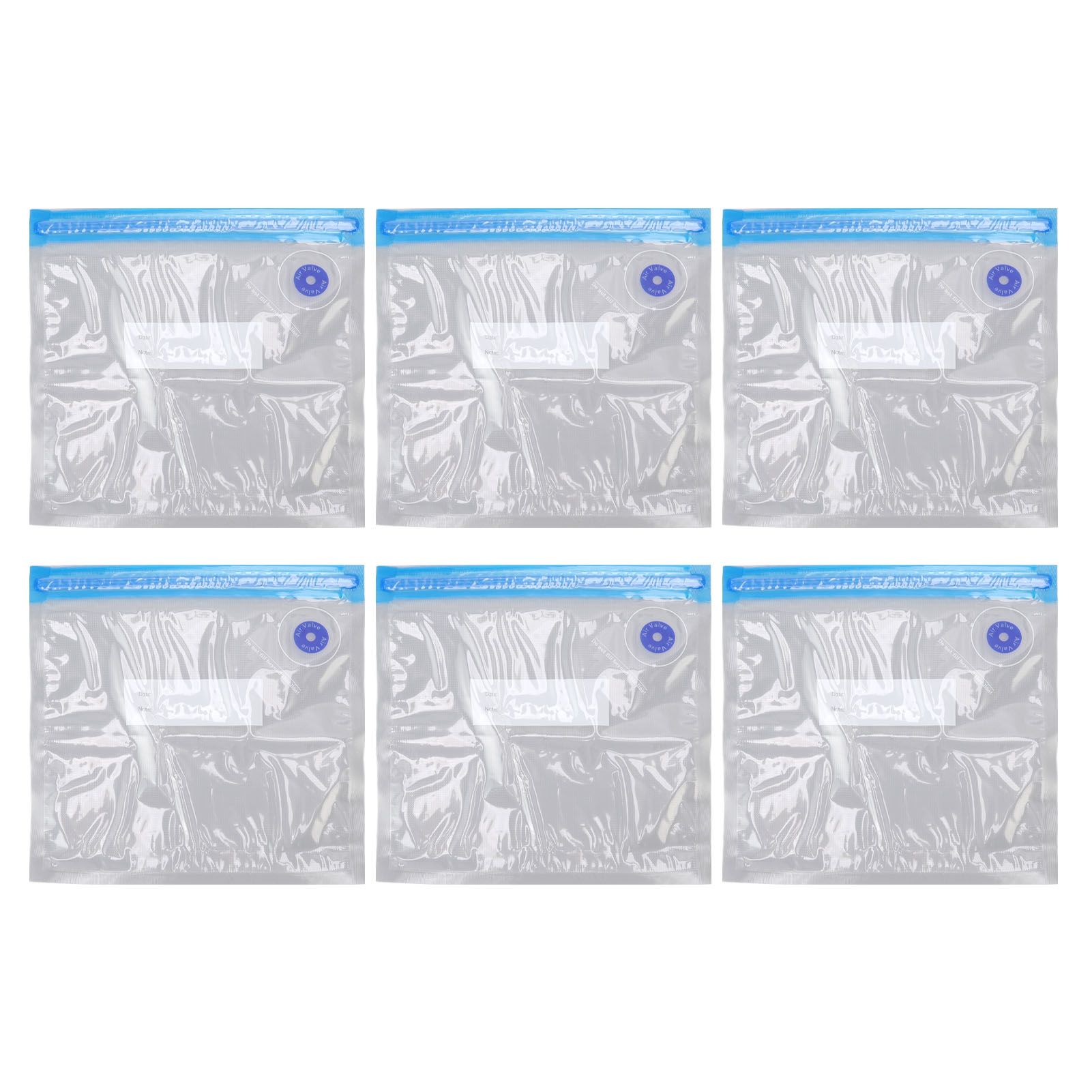 10pcs Food Vacuum Bag 22x21cm Household Thickened Transparent Food Grade view 5