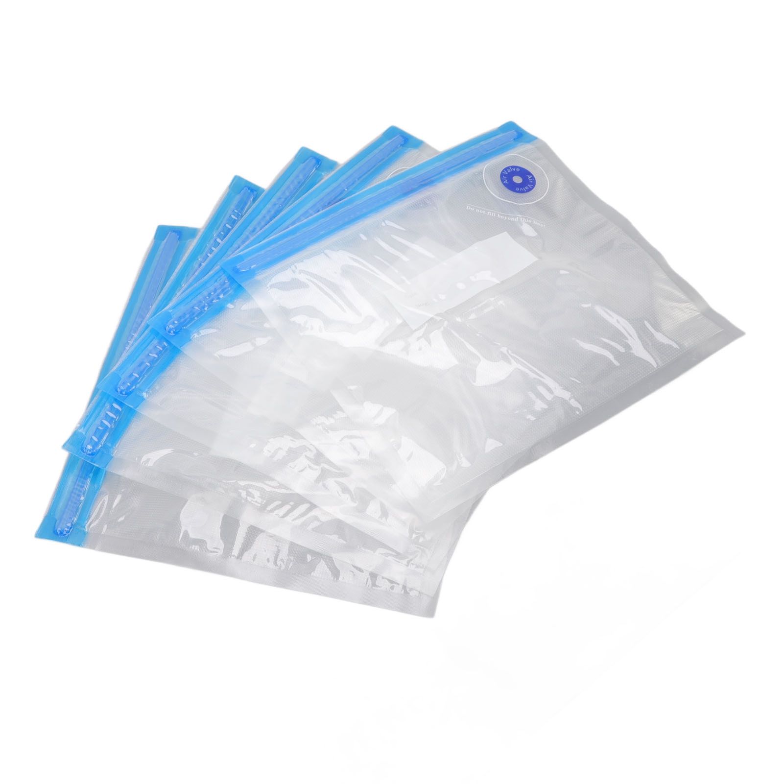 10pcs Food Vacuum Bag 22x21cm Household Thickened Transparent Food Grade view 8