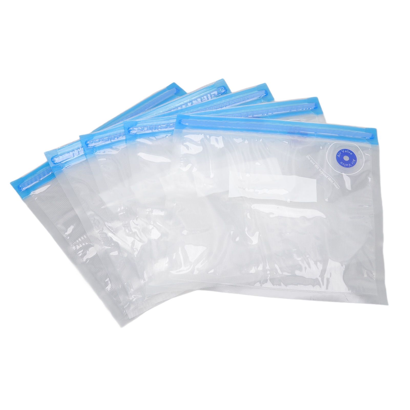 10pcs Food Vacuum Bag 22x21cm Household Thickened Transparent Food Grade view 9