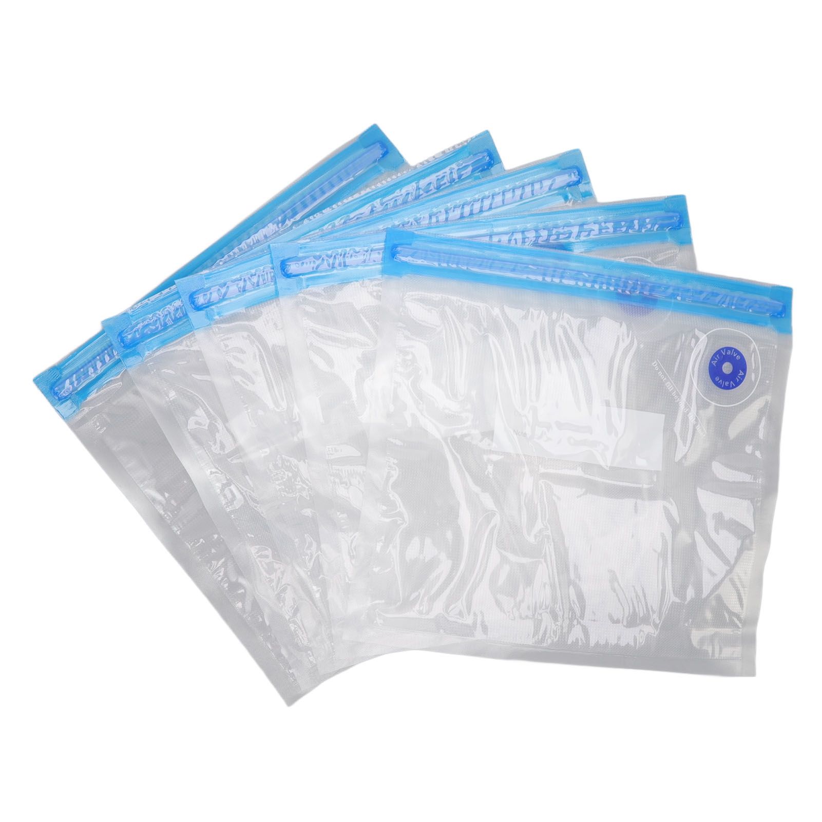 10pcs Food Vacuum Bag 22x21cm Household Thickened Transparent Food Grade view 10