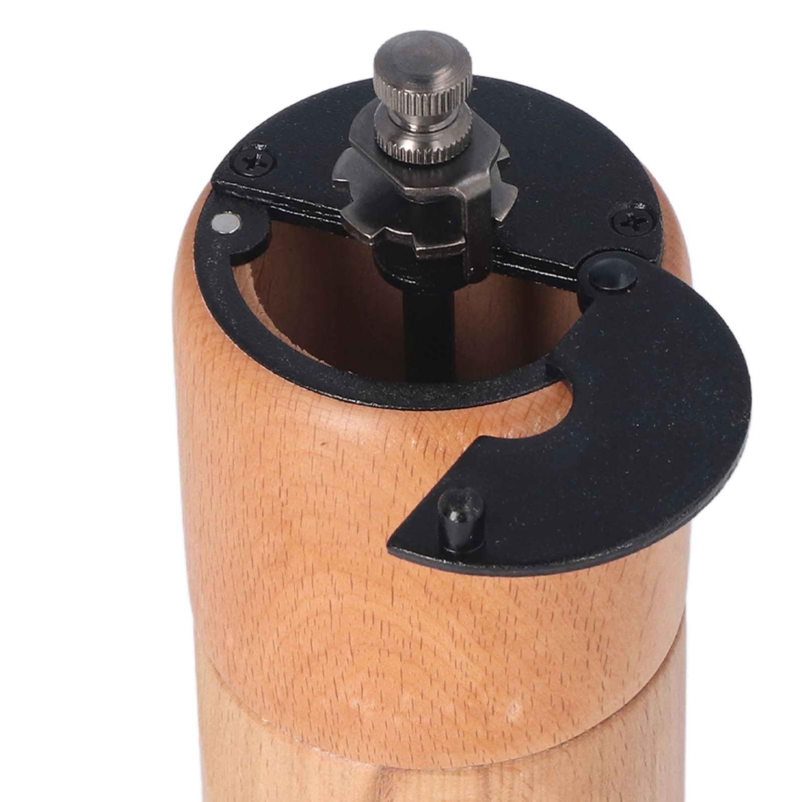 Manual Coffee Grinder Adjustable Coarseness Quiet Portable Wooden Hand Crank view 13
