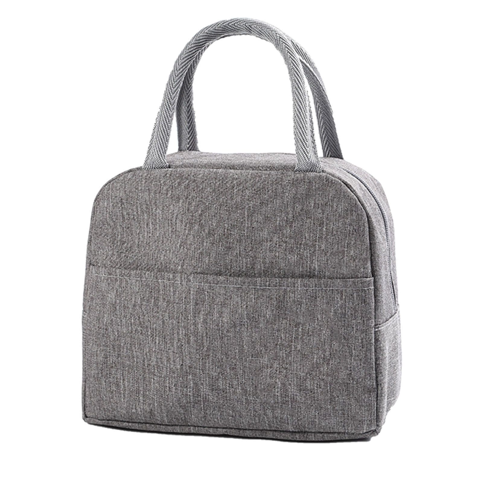 Tote Lunch Bag Reusable Insulated Cooler High Capacity Waterproof for Men — image 1
