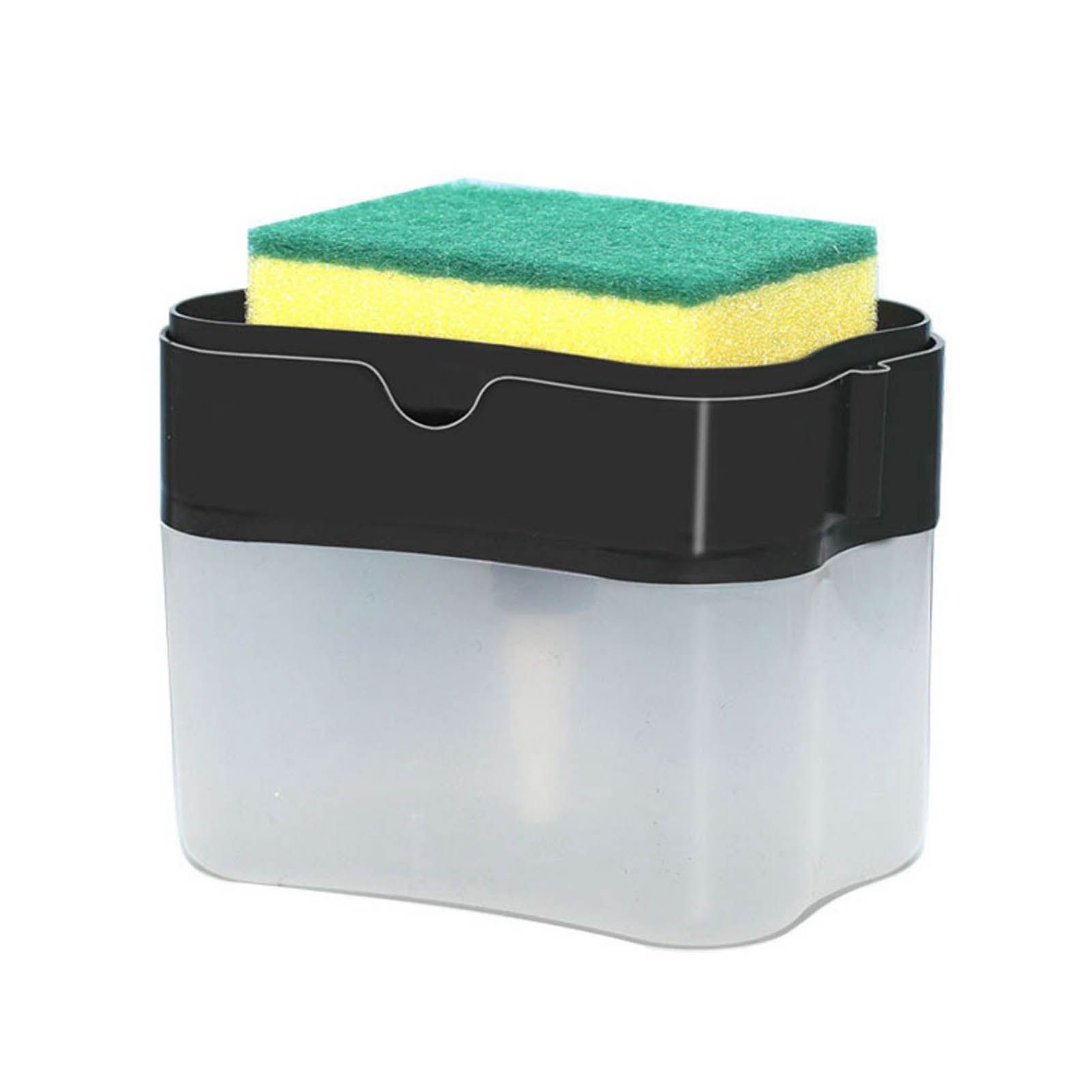 Dish Liquid Dispenser Durable Plastic Effort Saving Press Large Capacity Dish view 2