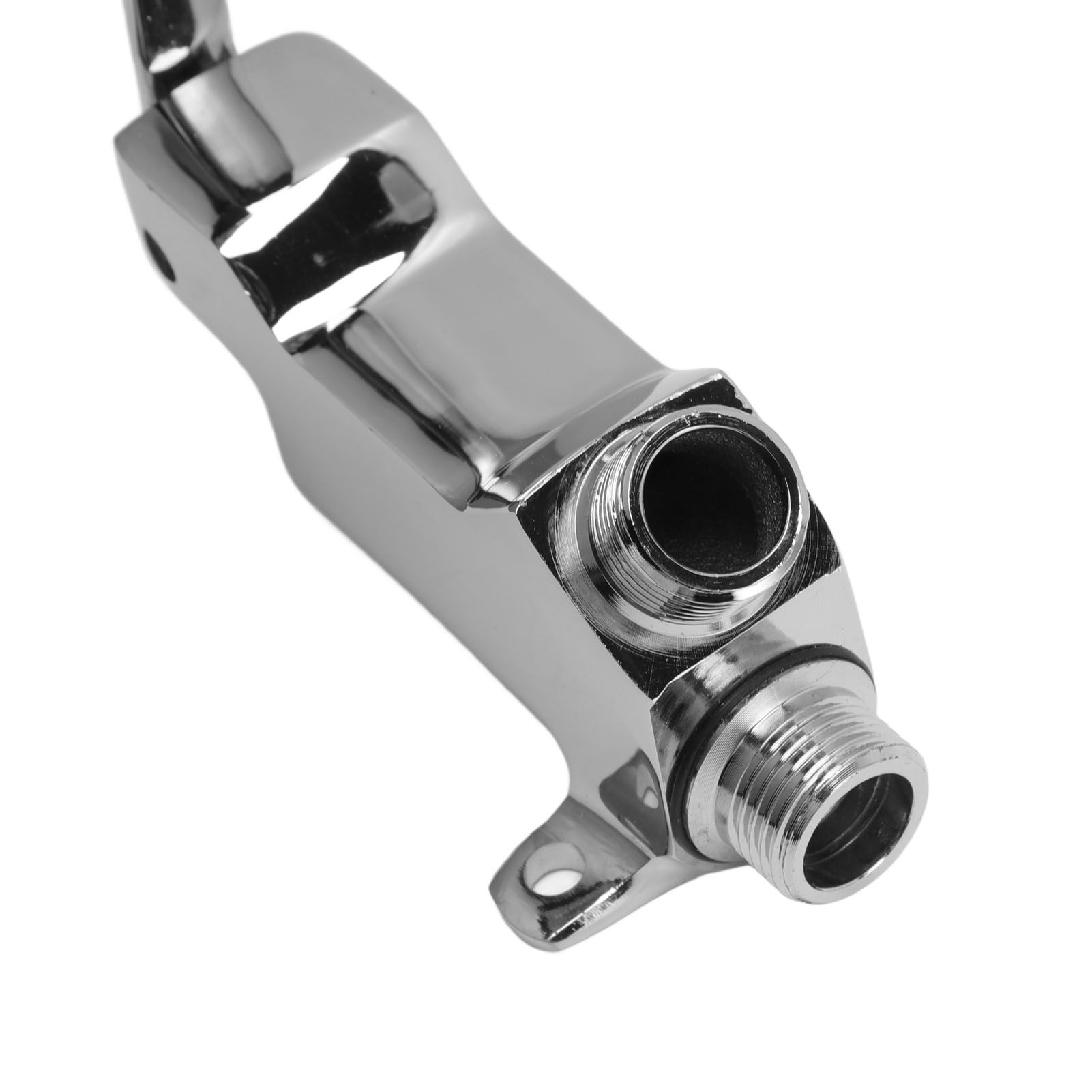 Foot Pedal Control Valve Faucet Stainless Steel Kitchen Sink Water Tap view 13